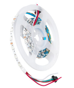 GloboStar® GLOBOSTAR® DIGIPRO 90606 Ψηφιακή Pixel Addressable Ταινία LED 14.4W/m 1152lm/m 120° DC 5V IP20 60 x SMD 5050 Chip/m 20 x Pixel/m Πολύχρωμο RGB Dimmable SPI/TTL Protocol IC WS2812/SK6812 - Μ2000 x Π6 x Υ2mm - Ρολό 2 Μέτρων - 5 Χρόνια Εγγύηση