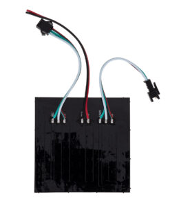 GloboStar® 90607 Digital Pixel Addressable Plate - Ψηφιακή Πλακέτα LED SMD 5050 15.3W/m 64LED/unit 64PIXEL/unit SPI/TTL Protocol IC WS2812/SK6812 1224lm/unit 120° DC 5V IP20 RGB - Μαύρο Σώμα - Μ80 x Π80 x Υ2mm - 5 Χρόνια Εγγύηση 9 90607 4