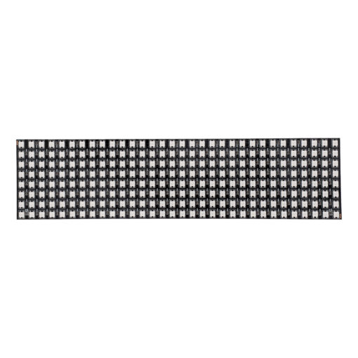 GloboStar® GloboStar® 90609 Digital Pixel Addressable Plate - Ψηφιακή Πλακέτα LED SMD 5050 61W/m 256LED/unit 256PIXEL/unit SPI/TTL Protocol IC WS2812/SK6812 4880lm/unit 120° DC 5V IP20 RGB - Μαύρο Σώμα - Μ320 x Π80 x Υ2mm - 5 Χρόνια Εγγύηση