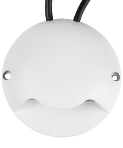 GLOBOSTAR® STEP-LUNA 90621 Αρχιτεκτονικό Φωτιστικό Διαδρόμου/Σκαλοπατιού LED 6W 600lm 10° DC 24V Αδιάβροχο IP65 RGB DMX512 Dimmable - Λευκό - Φ12 x Υ3cm - 3 Χρόνια Εγγύηση 17 90621 7