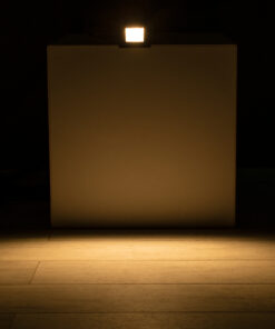 GLOBOSTAR® STEP-MINA 90625 Χωνευτό Αρχιτεκτονικό Φωτιστικό Διαδρόμου/Σκαλοπατιού LED 3W 330lm 30° DC 24V Αδιάβροχο IP65 Θερμό Λευκό 2700K Dimmable - Μαύρο - Μ8.3 x Π8.3 x Υ5cm / Q6.6cm - 3 Χρόνια Εγγύηση 17 90625 8