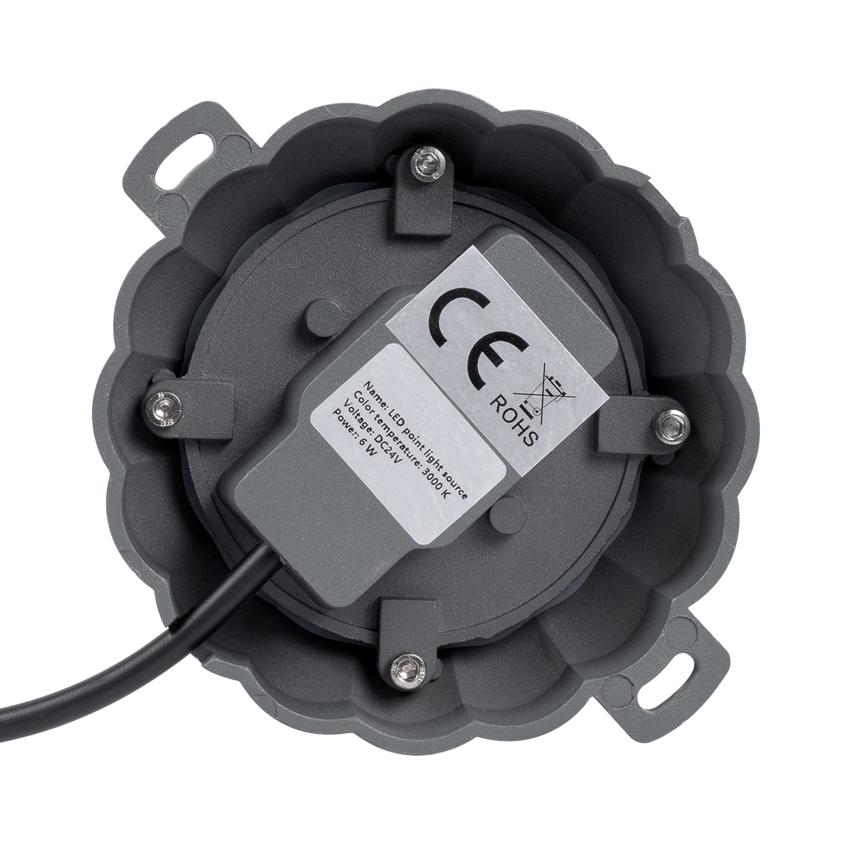 GloboStar® WALLLIGHT-MONA 90628 Φωτιστικό Τοίχου - Απλίκα Point Light LED 6W 660lm 360° DC 24V Αδιάβροχο IP65 Φ11 x Υ6.5cm Θερμό Λευκό 3000K - Γκρι Ανθρακί - 3 Years Warranty 7 GloboStar® WALLLIGHT-MONA 90628 Φωτιστικό Τοίχου - Απλίκα Point Light LED 6W 660lm 360° DC 24V Αδιάβροχο IP65 Φ11 x Υ6.5cm Θερμό Λευκό 3000K - Γκρι Ανθρακί - 3 Years Warranty - Image 5