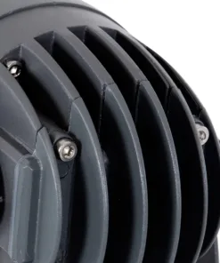 GLOBOSTAR® SPOT-XENIA 90632 Αρχιτεκτονικό Σποτ Φωτισμου LED 16W 1440lm 3° DC 24V Αδιάβροχο IP65 Θερμό Λευκό 3000K Dimmable - Γκρι Ανθρακί - Μ9 x Π9 x Υ12cm - 3 Χρόνια Εγγύηση 14 90632 5