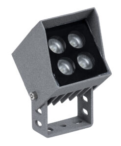 Alternative view of GloboStar® SPOT-JENA 90635 Σποτ Φωτισμου Wall Washer LED 8W 880lm 30° AC 220-240V Αδιάβροχο IP65 Μ8.5 x Π7.3 x Υ9.5cm Θερμό Λευκό 3000K - Γκρι Ανθρακί - 3 Years Warranty