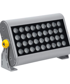 Alternative view of GLOBOSTAR® FLOOD-HENA 90639 Προβολέας Σποτ Wall Washer LED 36W 3240lm 30° AC 220-240V Αδιάβροχο IP65 Θερμό Λευκό 3000K - Ασημί - Μ30 x Π6 x Υ17cm - 3 Χρόνια Εγγύηση