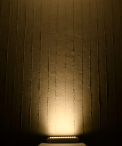 GLOBOSTAR® FLOOD-HENA 90640 Προβολέας Σποτ Wall Washer LED 48W 4320lm 30° AC 220-240V Αδιάβροχο IP65 Θερμό Λευκό 3000K - Ασημί - Μ39 x Π6 x Υ17cm - 3 Χρόνια Εγγύηση 15 90640 6