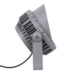 GLOBOSTAR® FLOOD-MENA 90644 Προβολέας Σποτ Wall Washer με Αντιθαμβωτική Γρίλια LED 24W 2160lm 30° AC 220-240V Αδιάβροχο IP65 Θερμό Λευκό 3000K - Ασημί - Μ23 x Π23 x Υ18cm - 3 Χρόνια Εγγύηση 15 90644 4