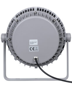 GLOBOSTAR® FLOOD-MENA 90644 Προβολέας Σποτ Wall Washer με Αντιθαμβωτική Γρίλια LED 24W 2160lm 30° AC 220-240V Αδιάβροχο IP65 Θερμό Λευκό 3000K - Ασημί - Μ23 x Π23 x Υ18cm - 3 Χρόνια Εγγύηση 17 90644 6