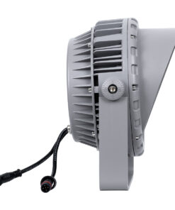 GLOBOSTAR® FLOOD-MENA 90648 Προβολέας Σποτ Wall Washer με Αντιθαμβωτική Γρίλια LED 36W 3060lm 30° DC 24V Αδιάβροχο IP65 RGBW DMX512 Dimmable - Ασημί - Μ23 x Π23 x Υ18cm - 3 Χρόνια Εγγύηση 13 90648 3