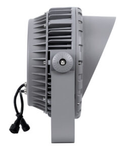 GLOBOSTAR® FLOOD-MENA 90649 Προβολέας Σποτ Wall Washer με Αντιθαμβωτική Γρίλια LED 48W 4080lm 30° DC 24V Αδιάβροχο IP65 RGBW DMX512 Dimmable - Ασημί - Μ25 x Π25 x Υ18cm - 3 Χρόνια Εγγύηση 11 90649 3