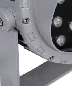 GLOBOSTAR® FLOOD-MENA 90649 Προβολέας Σποτ Wall Washer με Αντιθαμβωτική Γρίλια LED 48W 4080lm 30° DC 24V Αδιάβροχο IP65 RGBW DMX512 Dimmable - Ασημί - Μ25 x Π25 x Υ18cm - 3 Χρόνια Εγγύηση 15 90649 7