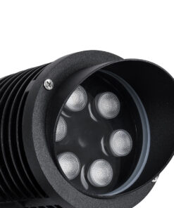 GloboStar® TREELIGHT-LINA 90655 Σποτ Φωτισμού Ειδικό για Φυτά - Δέντρα με Βάση Κήπου / Καρφωτό LED 6W 600lm 30° DC 24V Αδιάβροχο IP65 Μ10.5 x Π18 x Υ40cm Μπλε - Γκρι Ανθρακί - 3 Years Warranty 27 90655 12