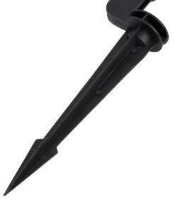 GloboStar® TREELIGHT-LINA 90657 Σποτ Φωτισμού Ειδικό για Φυτά - Δέντρα με Βάση Κήπου / Καρφωτό LED 6W 630lm 30° DC 24V Αδιάβροχο IP65 Μ10.5 x Π18 x Υ40cm Πολύχρωμο RGBW DMX512 - Γκρι Ανθρακί - 3 Years Warranty 28 90657 13