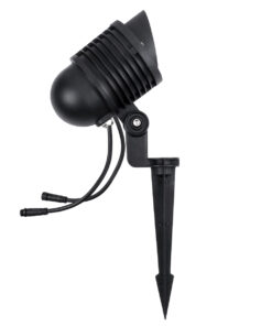 GloboStar® TREELIGHT-LINA 90657 Σποτ Φωτισμού Ειδικό για Φυτά - Δέντρα με Βάση Κήπου / Καρφωτό LED 6W 630lm 30° DC 24V Αδιάβροχο IP65 Μ10.5 x Π18 x Υ40cm Πολύχρωμο RGBW DMX512 - Γκρι Ανθρακί - 3 Years Warranty 18 90657 3