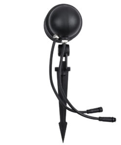 GloboStar® TREELIGHT-LINA 90657 Σποτ Φωτισμού Ειδικό για Φυτά - Δέντρα με Βάση Κήπου / Καρφωτό LED 6W 630lm 30° DC 24V Αδιάβροχο IP65 Μ10.5 x Π18 x Υ40cm Πολύχρωμο RGBW DMX512 - Γκρι Ανθρακί - 3 Years Warranty 22 90657 7