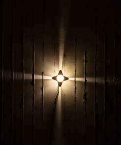 GloboStar® WALLLIGHT-CINA 90658 Φωτιστικό Τοίχου - Απλίκα LED 10W 1100lm 10° AC 220-240V Αδιάβροχο IP65 Μ18.5 x Π18.5 x Υ8.5cm Θερμό Λευκό 3000K - Μπεζ της Άμμου 18 90658 8