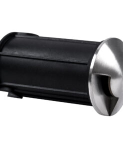 GLOBOSTAR® UNDERGROUND-RENA 90661 Χωνευτό Αρχιτεκτονικό Φωτιστικό Διαδρόμου/Σκαλοπατιού LED 1W 115lm 30° DC 24V Αδιάβροχο IP68 Φυσικό Λευκό 4500K Dimmable - Ανοξείδωτο Ατσάλι 304 / Φ5 x Υ9cm - Q4.2cm - 3 Χρόνια Εγγύηση 15 90661 55