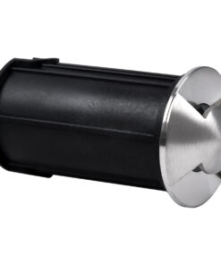 GLOBOSTAR® UNDERGROUND-RENA 90662 Χωνευτό Αρχιτεκτονικό Φωτιστικό Διαδρόμου/Σκαλοπατιού LED 1W 110lm 30° DC 24V Αδιάβροχο IP65 Θερμό Λευκό 2700K Dimmable - Ανοξείδωτο Ατσάλι 304 - Φ5 x Υ9cm / Q4.2cm - 3 Χρόνια Εγγύηση 17 90662 77