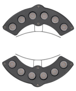 GLOBOSTAR® TREELIGHT-GINA 90679 Κυρτή Μπάρα Φωτισμού Wall Washer για Φυτά - Δέντρα LED 6W 660lm 30° DC 24V Αδιάβροχο IP65 Θερμό Λευκό 2700K Dimmable - Γκρι Ανθρακί - Μ18 x Π3.5 x Υ7cm - 3 Χρόνια Εγγύηση 25 90679 10