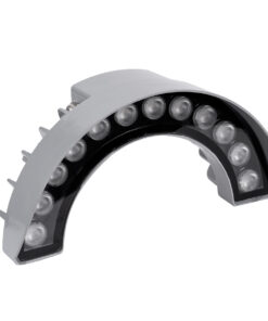 Alternative view of GLOBOSTAR® TREELIGHT-WINA 90681 Κυρτή Μπάρα Φωτισμού Wall Washer για Φυτά - Δέντρα LED 12W 1320lm 30° DC 24V Αδιάβροχο IP65 Θερμό Λευκό 2700K Dimmable - Γκρι Ανθρακί - Μ23.5 x Π7.5 x Υ12cm - 3 Χρόνια Εγγύηση