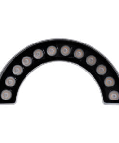 GLOBOSTAR® TREELIGHT-WINA 90681 Κυρτή Μπάρα Φωτισμού Wall Washer για Φυτά - Δέντρα LED 12W 1320lm 30° DC 24V Αδιάβροχο IP65 Θερμό Λευκό 2700K Dimmable - Γκρι Ανθρακί - Μ23.5 x Π7.5 x Υ12cm - 3 Χρόνια Εγγύηση 14 90681 3