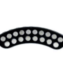 GloboStar® TREELIGHT-KINA 90685 Κυρτή Μπάρα Φωτισμού Wall Washer με Αντιθαμβωτική Γρίλια Ειδική για Φυτά - Δέντρα LED 18W 1710lm 30° DC 24V Αδιάβροχο IP65 Μ25 x Π6.5 x Υ6cm Φυσικό Λευκό 4500K - Γκρι Ανθρακί - 3 Years Warranty 19 90685 2