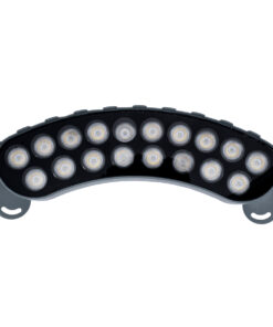 GloboStar® TREELIGHT-KINA 90685 Κυρτή Μπάρα Φωτισμού Wall Washer με Αντιθαμβωτική Γρίλια Ειδική για Φυτά - Δέντρα LED 18W 1710lm 30° DC 24V Αδιάβροχο IP65 Μ25 x Π6.5 x Υ6cm Φυσικό Λευκό 4500K - Γκρι Ανθρακί - 3 Years Warranty 17 90685 8