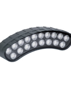 Alternative view of GloboStar® TREELIGHT-KINA 90686 Κυρτή Μπάρα Φωτισμού Wall Washer με Αντιθαμβωτική Γρίλια Ειδική για Φυτά - Δέντρα LED 18W 1530lm 15° DC 24V Αδιάβροχο IP67 L24.5 x W7 x H8cm RGBW DMX512 - Γκρι Ανθρακί - 3 Years Warranty