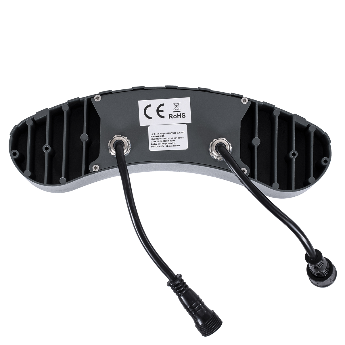 GloboStar® TREELIGHT-KINA 90686 Κυρτή Μπάρα Φωτισμού Wall Washer με Αντιθαμβωτική Γρίλια Ειδική για Φυτά - Δέντρα LED 18W 1530lm 15° DC 24V Αδιάβροχο IP67 L24.5 x W7 x H8cm RGBW DMX512 - Γκρι Ανθρακί - 3 Years Warranty 7 GloboStar® TREELIGHT-KINA 90686 Κυρτή Μπάρα Φωτισμού Wall Washer με Αντιθαμβωτική Γρίλια Ειδική για Φυτά - Δέντρα LED 18W 1530lm 15° DC 24V Αδιάβροχο IP67 L24.5 x W7 x H8cm RGBW DMX512 - Γκρι Ανθρακί - 3 Years Warranty - Image 5