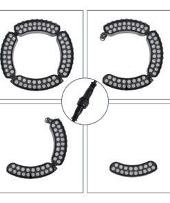 GloboStar® TREELIGHT-KINA 90686 Κυρτή Μπάρα Φωτισμού Wall Washer με Αντιθαμβωτική Γρίλια Ειδική για Φυτά - Δέντρα LED 18W 1530lm 15° DC 24V Αδιάβροχο IP67 L24.5 x W7 x H8cm RGBW DMX512 - Γκρι Ανθρακί - 3 Years Warranty 18 90686 8