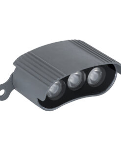 Alternative view of GloboStar® TREELIGHT-ZINA 90689 Κυρτή Μπάρα Φωτισμού Wall Washer με Αντιθαμβωτική Γρίλια Ειδική για Φυτά - Δέντρα LED 3W 255lm 30° DC 24V Αδιάβροχο IP65 Μ9 x Π6.5 x Υ4cm Πολύχρωμο RGBW DMX512 - Γκρι Ανθρακί - 3 Χρόνια Εγγύηση