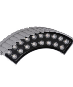 Alternative view of GLOBOSTAR® TREELIGHT-JINA 90691 Κυρτή Μπάρα Φωτισμού Wall Washer για Φυτά - Δέντρα LED 18W 1710lm 10° DC 24V Αδιάβροχο IP67 Φυσικό Λευκό 4500K Dimmable - Γκρι Ανθρακί - Μ29 x Π11 x Υ10.5cm - 3 Χρόνια Εγγύηση