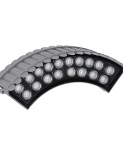 Alternative view of GLOBOSTAR® TREELIGHT-JINA 90692 Κυρτή Μπάρα Φωτισμού Wall Washer για Φυτά - Δέντρα LED 18W 1530lm 10° DC 24V Αδιάβροχο IP67 RGBW DMX512 Dimmable - Γκρι Ανθρακί - Μ29 x Π11 x Υ10.5cm - 3 Χρόνια Εγγύηση