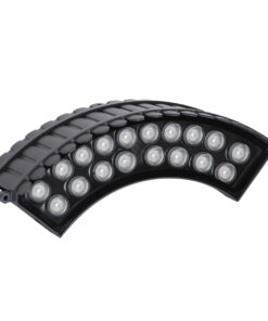 Alternative view of GloboStar® TREELIGHT-JINA 90695 Κυρτή Μπάρα Φωτισμού Wall Washer με Αντιθαμβωτική Γρίλια Ειδική για Φυτά - Δέντρα LED 18W 1530lm 10° DC 24V Αδιάβροχο IP67 L29 x W11 x H10.5cm RGBW DMX512 - Γκρι Ανθρακί - 3 Years Warranty