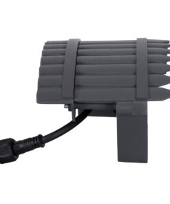 GloboStar® TREELIGHT-JINA 90698 Κυρτή Μπάρα Φωτισμού Wall Washer με Αντιθαμβωτική Γρίλια Ειδική για Φυτά - Δέντρα LED 18W 1530lm 10° DC 24V Αδιάβροχο IP67 Μ29 x Π11 x Υ10.5cm Αρχιτεκτονικό Πορτοκαλί 2200K - Γκρι Ανθρακί - 3 Χρόνια Εγγύηση 14 90698 4