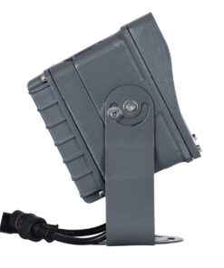 GLOBOSTAR® FLOOD-XENA 90700 Προβολέας Σποτ Wall Washer με Αντιθαμβωτική Γρίλια LED 48W 4080lm 10° DC 24V Αδιάβροχο IP65 RGBW DMX512 Dimmable - Γκρι Ανθρακί - Μ17.5 x Π12.5 x Υ18cm - 3 Χρόνια Εγγύηση 12 90700 4