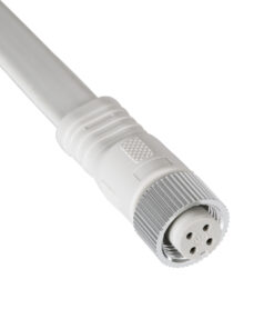 Alternative view of GloboStar® 90701 Ταχυσύνδεσμος Τροφοδοσίας για Digital Pixel Facade Spots IP65 - 4 Καλώδια +/- σε Power Connector 4 PIN Female για Πολύχρωμα RGB+RGBW