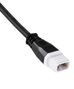 Alternative view of GloboStar® 90703 Ταχυσύνδεσμος Τροφοδοσίας για Wall Washer IP65 - 2 Καλώδια +/- σε Power Connector 2 PIN Male για Μονόχρωμα Wall Washer