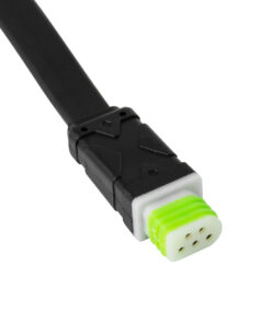 Alternative view of GloboStar® 90710 Ταχυσύνδεσμος Τροφοδοσίας για Wall Washer Tuber IP65 - 5 Καλώδια +/- σε Power Connector 5 PIN Male για Πολύχρωμα RGB+RGBW