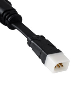 Alternative view of GloboStar® 90711 Ταχυσύνδεσμος Τροφοδοσίας T για Wall Washer Tuber - 2 Καλώδια +/- σε Power Connector 5 PIN Male & Power Connector 5 PIN Female για Πολύχρωμα RGB+RGBW Tuber