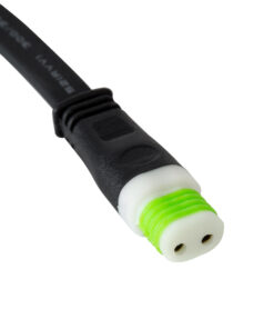 Alternative view of GloboStar® 90713 Ταχυσύνδεσμος Τροφοδοσίας για Wall Washer IP65 - 2 Καλώδια +/- σε Power Connector 2 PIN Male για Μονόχρωμα Wall Washer