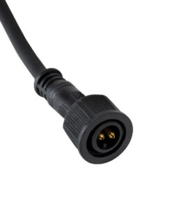 Alternative view of GloboStar® 90715 Ταχυσύνδεσμος Τροφοδοσίας για Wall Washer IP65 - 2 Καλώδια +/- σε Power Connector 2 PIN Male για Μονόχρωμα Wall Washer