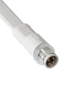 Alternative view of GloboStar® 90717 Ταχυσύνδεσμος Τροφοδοσίας για Digital Pixel Facade Spots IP65 - 4 Καλώδια +/- σε Power Connector 4 PIN Male για Πολύχρωμα RGB+RGBW