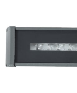 GLOBOSTAR® WINDOW-RAFI 90727 Αρχιτεκτονικό Φωτιστικό Ανάδειξης Παραθύρων Window Light LED 18W 1620lm 8x180° DC 24V Αδιάβροχο IP67 Θερμό Λευκό 2700K Dimmable - Γκρι Ανθρακί - Μ30.5 x Π6.7 x Υ4.5cm - 3 Χρόνια Εγγύηση 18 90727 8