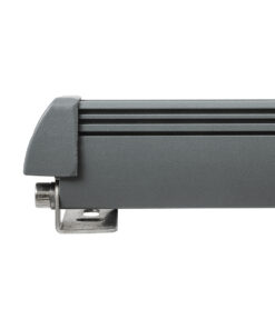 GLOBOSTAR® WINDOW-RAFI 90729 Αρχιτεκτονικό Φωτιστικό Ανάδειξης Παραθύρων Window Light LED 18W 1530lm 8x180° DC 24V Αδιάβροχο IP67 RGBW DMX512 Dimmable - Γκρι Ανθρακί - Μ30.5 x Π6.7 x Υ4.5cm - 3 Χρόνια Εγγύηση 17 90729 7