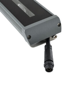 GLOBOSTAR® WINDOW-RAFI 90729 Αρχιτεκτονικό Φωτιστικό Ανάδειξης Παραθύρων Window Light LED 18W 1530lm 8x180° DC 24V Αδιάβροχο IP67 RGBW DMX512 Dimmable - Γκρι Ανθρακί - Μ30.5 x Π6.7 x Υ4.5cm - 3 Χρόνια Εγγύηση 19 90729 9