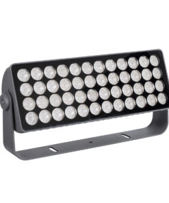 Alternative view of GLOBOSTAR® FLOOD-TURBO 90733 Προβολέας Wall Washer για Φωτισμό Κτιρίων LED 600W 33490lm 15° DC 24V Αδιάβροχο IP65 Μ50 x Π18.5 x Υ12.5cm Πολύχρωμο RGBW DMX512 - Γκρι Ανθρακί - 3 Χρόνι+C626α Εγγύηση