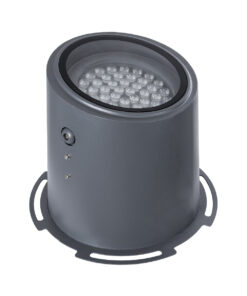 Alternative view of GloboStar® FLOOD-MILO 90741 Κινούμενος Προβολέας - Σποτ Φωτισμού Wall Washer για Φωτισμό Κτιρίων LED 48W 4560lm 10° AC 220-240V Αδιάβροχο IP67 Φ26 x Υ30cm Φυσικό Λευκό 4500K - Γκρι Ανθρακί - 3 Χρόνια Εγγύηση