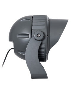 GLOBOSTAR® FLOOD-DIMO 90746 Προβολέας Σποτ Wall Washer με Αντιθαμβωτική Γρίλια LED 100W 9000lm 10° AC 220-240V Αδιάβροχο IP67 Θερμό Λευκό 2700K - Γκρι Ανθρακί - Μ34 x Π36 x Υ44cm - 3 Χρόνια Εγγύηση 12 90746 3