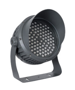 Alternative view of GLOBOSTAR® FLOOD-DIMO 90747 Προβολέας Σποτ Wall Washer με Αντιθαμβωτική Γρίλια LED 100W 9500lm 10° AC 220-240V Αδιάβροχο IP67 Φυσικό Λευκό 4500K - Γκρι Ανθρακί - Μ34 x Π36 x Υ44cm - 3 Χρόνια Εγγύηση